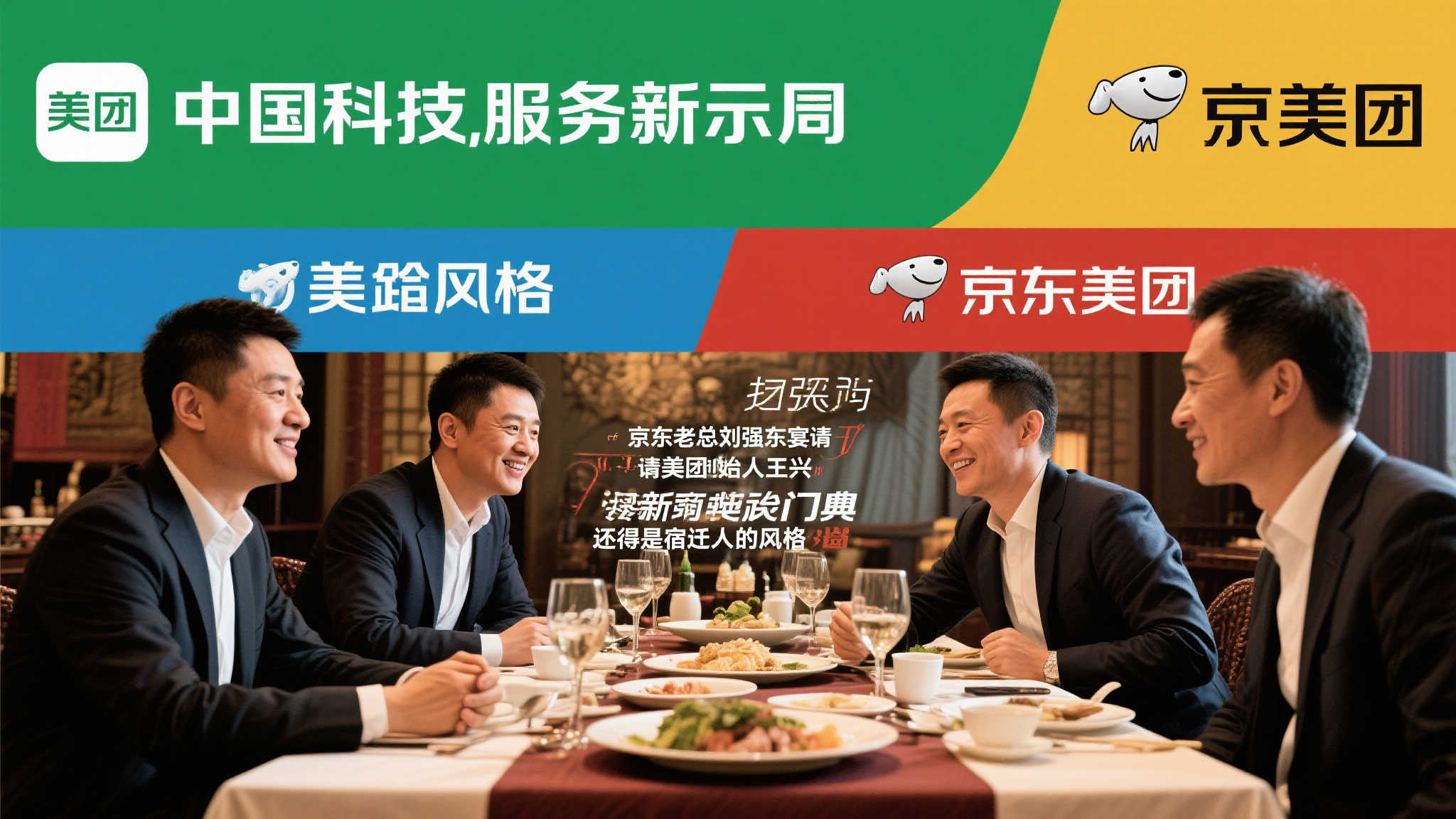 京东与美团高层会晤，网友戏称“宿迁人的鸿门宴