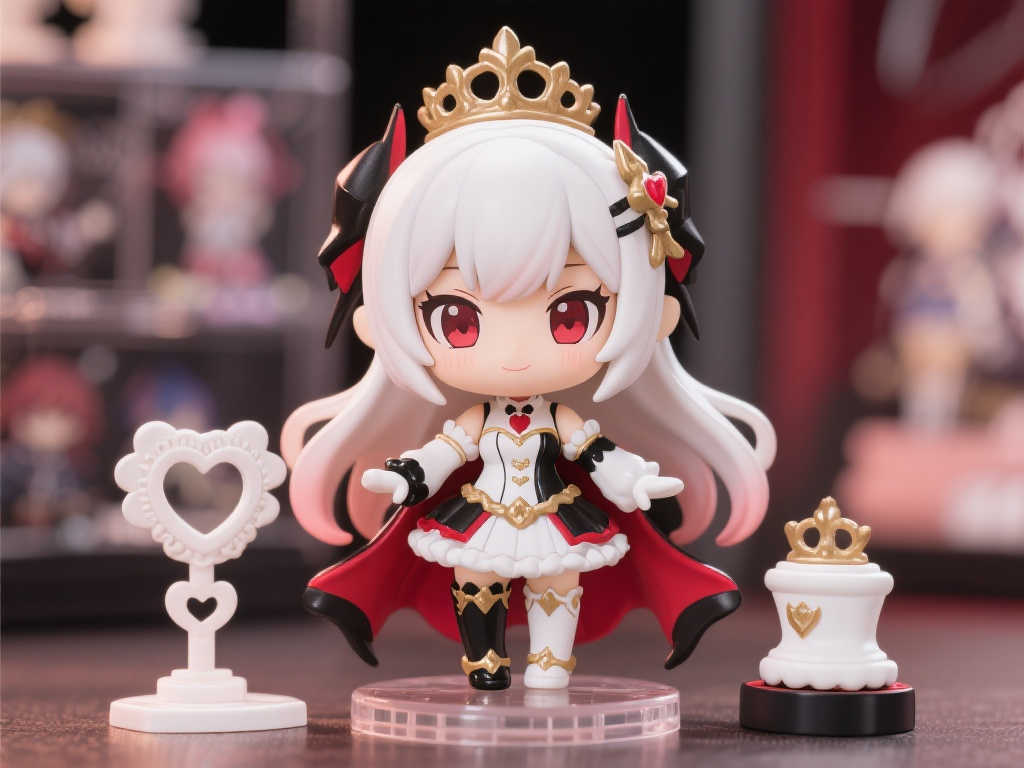 GSC《约会大作战DATE A BULLET 赤黑新章》白女王黏土人全新呈现