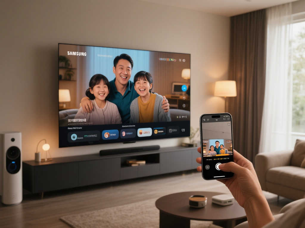 三星大屏电视惊艳AWE 2025，开启智能影音娱乐新境界